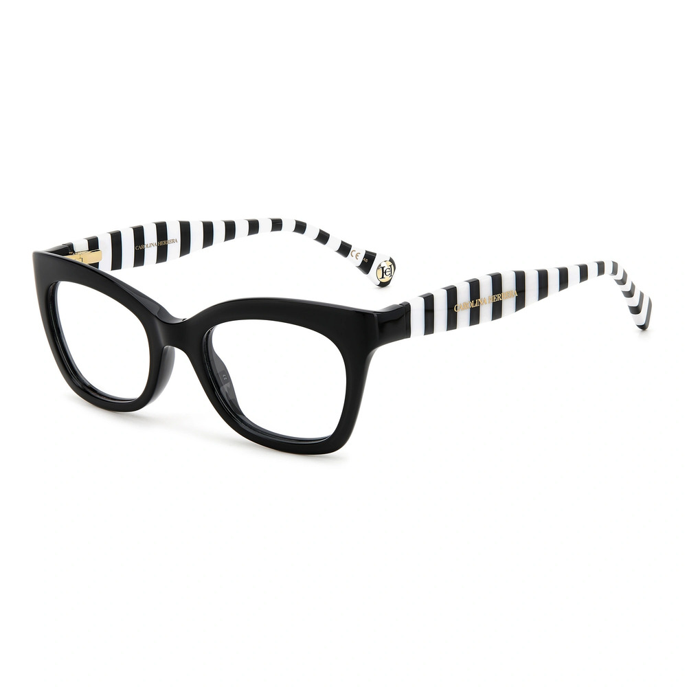 NWT Carolina Herrera HER0089-80S-50 Black 50mm Eyeglasses